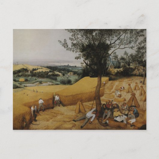 De Harvesters van Pieter Bruegel de Ouder Briefkaart (Voorkant)