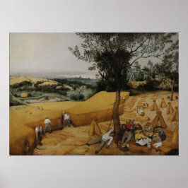 De Harvesters van Pieter Bruegel de Ouder Poster