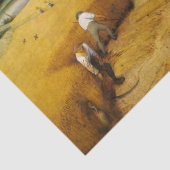 De Harvesters van Pieter Bruegel de Ouder Tissuepapier (Detail)