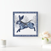 De Hase Winters Whimwhams Wandering Vierkante Klok (Huis)
