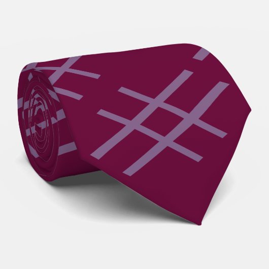 De #Hashtag Stropdas (Opgerold)