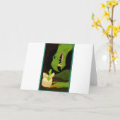 De Hatchling Kaart (Gele Bloem)