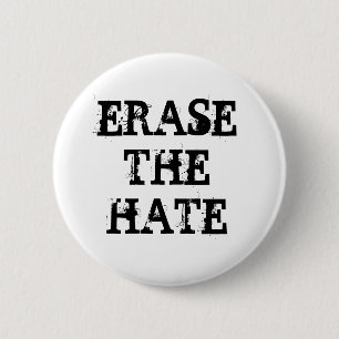 DE HATE VERWIJDEREN RONDE BUTTON 5,7 CM