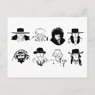 "De Hateful 8" Briefkaart