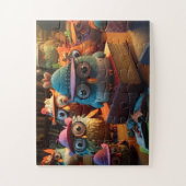 De Hatters. 14x11-inch 30 puzzel voor kinderen. Legpuzzel (Verticaal)