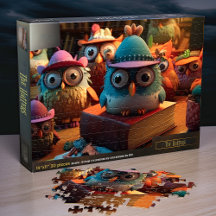 De Hatters. 14x11-inch 30 puzzel voor kinderen.