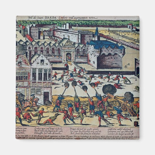 De Haultepenne Fury in 1581 Magneet (Voorkant)