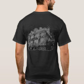 De Haunted Barrie Meetup Groep T-shirt (Achterkant)
