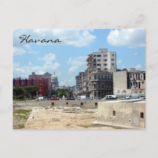 de havana briefkaart (Voorkant)