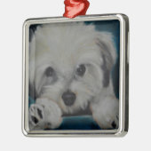 De Havanese Metalen Ornament (Links)