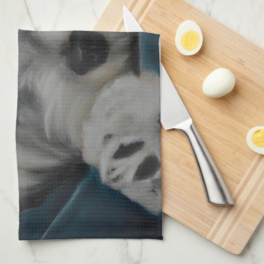 De Havanese Theedoek (Quarter Fold)