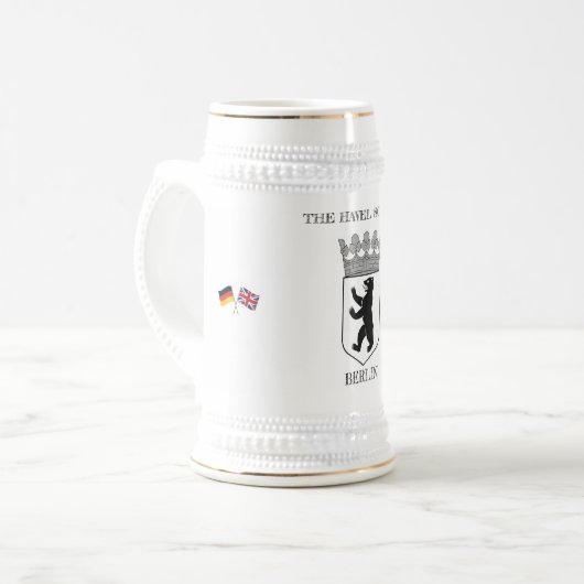 De havel School Stein Bierpul (Voorkant links)