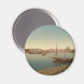 De haven, Bordeaux, Frankrijk Magneet (Voorkant / Achterkant)