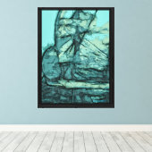 De Haven Canvas Afdruk (Insitu (Houten vloer))