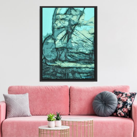 De Haven Canvas Afdruk (Insitu (Woonkamer))