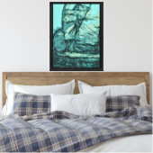 De Haven Canvas Afdruk (Insitu (Slaapkamer))