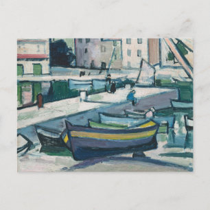 De haven, Cassis   Samuel John Peploe Briefkaart
