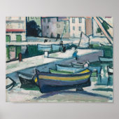 De haven, Cassis | Samuel John Peploe Poster (Voorkant)