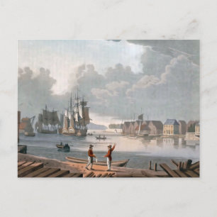 De haven, Christania Briefkaart