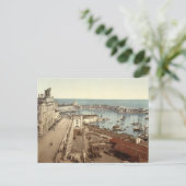 De haven en de bewondering, Algiers, Algerije Briefkaart (Staand voorkant)