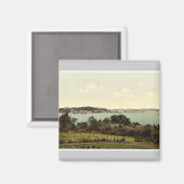 De haven, II., Kiel, Sleeswijk-Holstein, Duitsland Magneet (Voorkant / Achterkant)