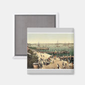 De haven, III., Kiel, Sleeswijk-Holstein, Duits Magneet (Voorkant / Achterkant)