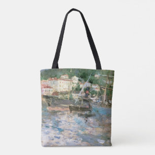 De haven, Nice door Berthe Morisot, Vintage Fine A Tote Bag