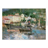 De haven, Nice van Berthe Morisot,  fijne kunst (Voorkant Horizontaal)