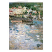 De haven, Nice van Berthe Morisot,  fijne kunst (Voorkant)
