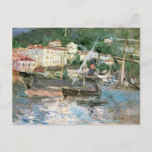De haven, Nice van Berthe Morisot,  fijne kunst Briefkaart