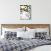 De haven, Nice van Berthe Morisot,  fijne kunst Canvas Afdruk (Insitu (Slaapkamer))