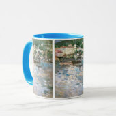 De haven, Nice van Berthe Morisot,  fijne kunst Mok (Voorkant links)