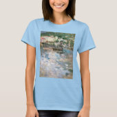 De haven, Nice van Berthe Morisot,  fijne kunst T-shirt (Voorkant)