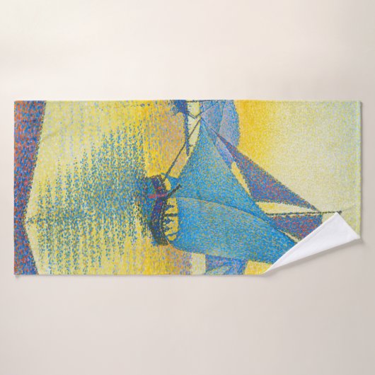 De haven op Sunset, Signac Badhanddoek (Badhanddoek)