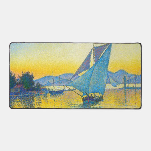 De haven op Sunset, Signac Bureaumat (Voorkant)