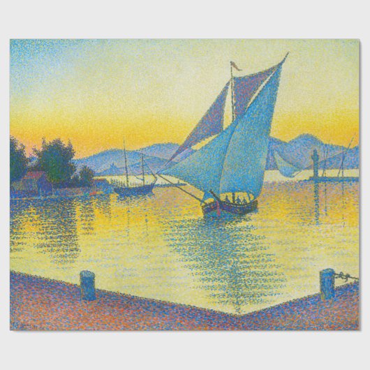 De haven op Sunset, Signac Cadeaupapier (Vlak)