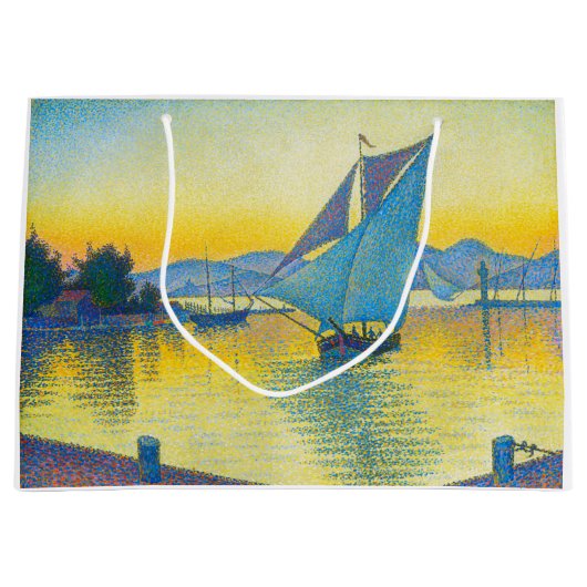 De haven op Sunset, Signac Groot Cadeauzakje (Voorkant)