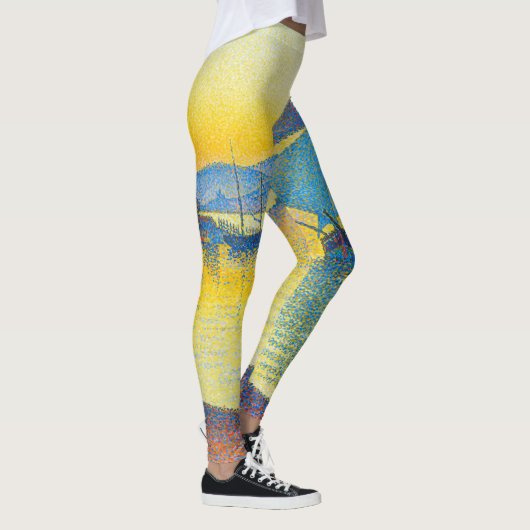 De haven op Sunset, Signac Leggings (Rechts)