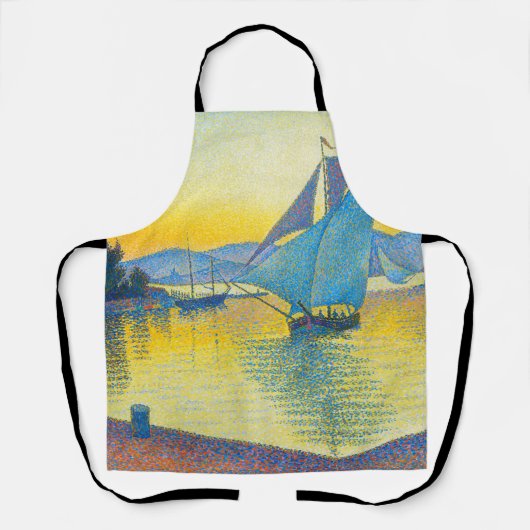 De haven op Sunset, Signac Schort (Voorkant)