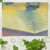 De haven op Sunset, Signac Theedoek (Gevouwen)