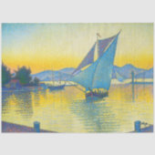 De haven op Sunset, Signac Tissuepapier (Voorkant)