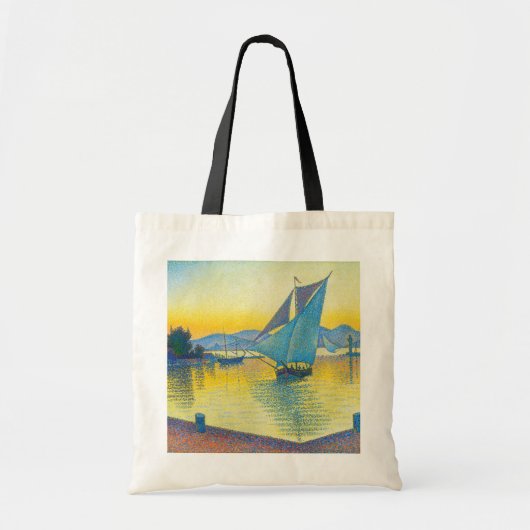 De haven op Sunset, Signac Tote Bag (Voorkant)