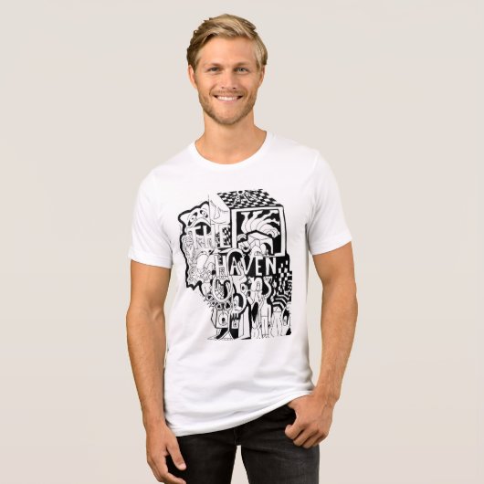 De Haven Tri-Blend Shirt (Voorkant volledig)