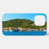 De haven van Antipaxos Case-Mate iPhone Case (Achterkant (horizontaal))