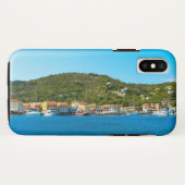 De haven van Antipaxos Case-Mate iPhone Case (Achterkant (horizontaal))
