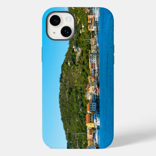 De haven van Antipaxos Case-Mate iPhone Case (Achterkant)