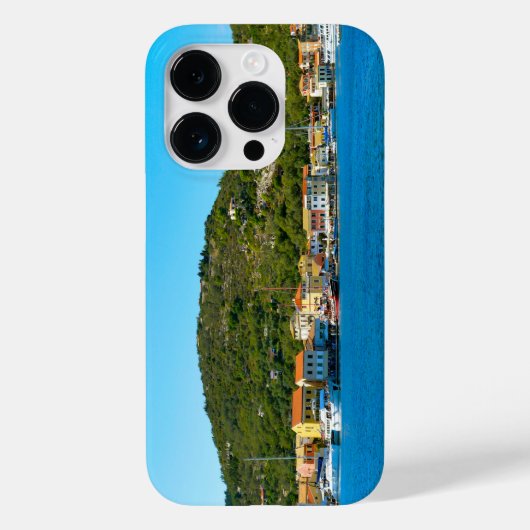 De haven van Antipaxos Case-Mate iPhone Case (Achterkant)
