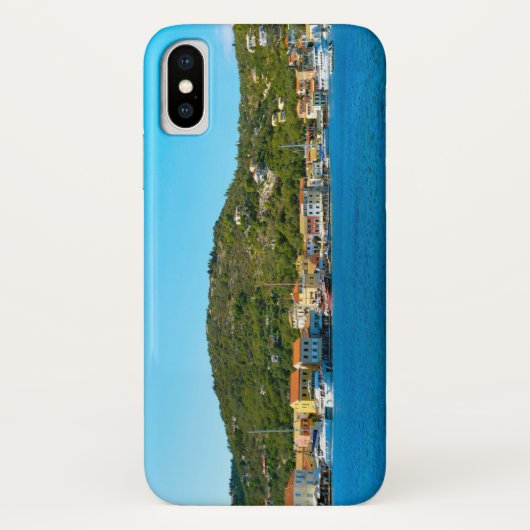 De haven van Antipaxos Case-Mate iPhone Case (Achterkant)
