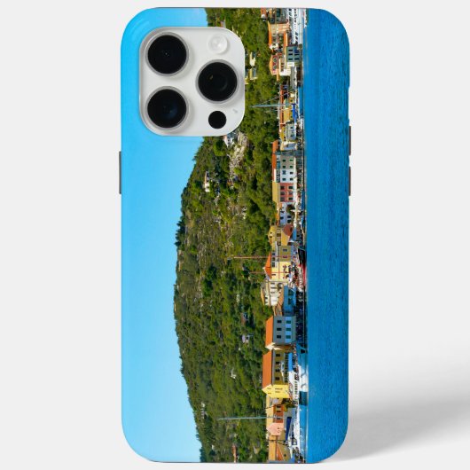 De haven van Antipaxos Case-Mate iPhone Case (Achterkant)