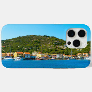 De haven van Antipaxos iPhone 15 Pro Max Hoesje